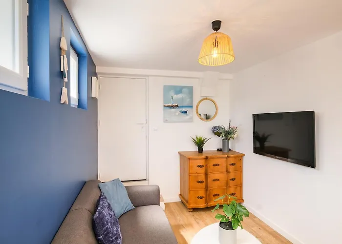 La Maritime - Vue Port, 50 M De La De La Baie Apartman